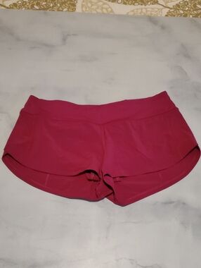 lululemon athletica Magenta Performance Running Shorts